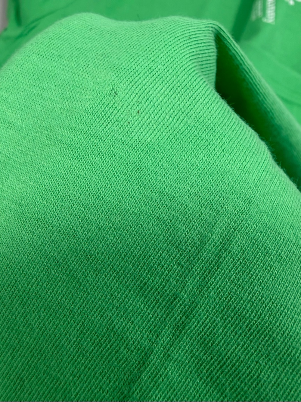 Psycho Bunny V-Neck Tee in Bright Green with White Logo - Picture 4 of 4